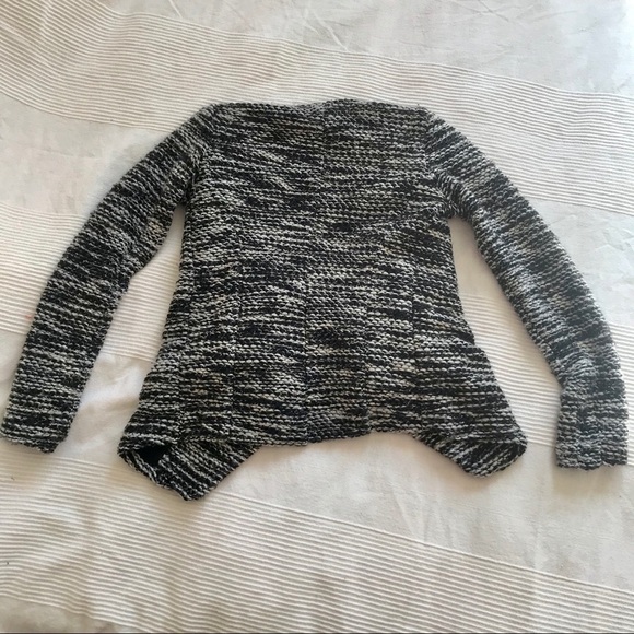 H&M Open Front Cropped Waterfall Shacket Size XS - Picture 4 of 8